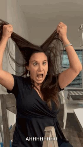 sexy hair pulling gif|Hairpull GIFs .